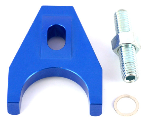 Blue anodized billet - anodized,