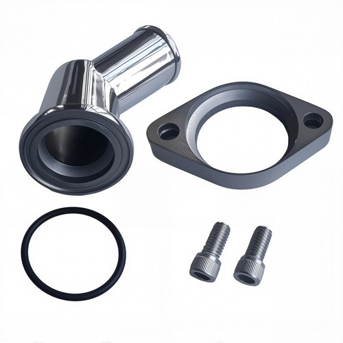 Polished swivel water - 45°,